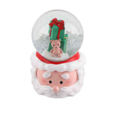 Lighted Christmas Crystal Ball Resin Cute Battery Powered Desktop Christmas Globe Decor Ornament for Home Party Gifts Present In Australia - Darrahopens