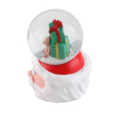 Lighted Christmas Crystal Ball Resin Cute Battery Powered Desktop Christmas Globe Decor Ornament for Home Party Gifts Present In Australia - Darrahopens
