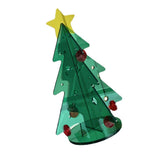 Acrylic Christmas Tree DIY Kit Mini Simple Installation Desktop Christmas Tree for Gift Decoration S 80x110mm In Australia - Darrahopens