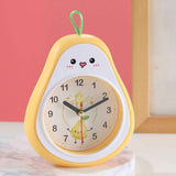 Cartoon Fruit Alarm Clock Kids Alarm Clock Decorative Ornaments Children Gift Student Gift Crystal Pea In Australia - Darrahopens