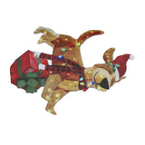 Christmas Dog Yard Decor Light Up with String Light Cute Acrylic Outdoor Animal Decorations for Porch Lawn 06 In Australia - Darrahopens