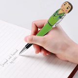 Puppet Pen Wooden Unique Ballpoint Cartoon Doctor Shape Ink Pen for Silly Gifts Stand Up Pen Decoration