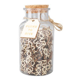 100PCS Jar of Fucks Mini Fucks to Give Wooden Letters Funny Gifts for DIY Crafts Scrapbooking Birthday Valentine's Day Anniversary Christmas