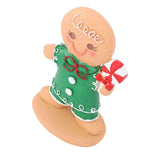 Gingerbread Kids Tabletop Figures Creativity Cute Christmas Gingerbread Table Decor for Store Bar Boy Candy In Australia - Darrahopens