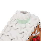 Christmas Gingerbread House Classic Exquisite Resin Christmas House Tabletop Decoration for Gift