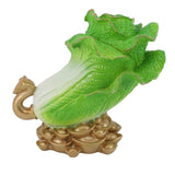 Lucky Cabbage Crafts Chinese Bai Cai Ornament Resin Feng Shui Blessing Wealth Decoration For Shop Office Gifts In Australia - Darrahopens