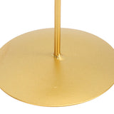 Gold Geometric Table Decor Creative 3D Iron Geometric Sculpture Compact Art Ornament Decor for Living Room Study Office