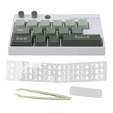 Mechanical Keyboard Ornaments Decoration Luminous Display with Number Stickers for Home Desktop Office Green In Australia - Darrahopens