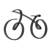 Minimalistic Bike Sculpture Metal Modern Wire Framed Style Bike Ornament Home Decoration Gift In Australia - Darrahopens