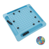 Magnetic Chess Game Set Magnet Rock Game Promote Concentration with Punishment Wheel for Parent Child Interaction In Australia - Darrahopens