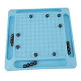 Magnetic Chess Game Set Magnet Rock Game Promote Concentration with Punishment Wheel for Parent Child Interaction