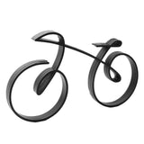 Bicycle Art Sculpture Iron Minimalistic Wire Framed Style Elegant Bicycle Sculpture for Cycling Enthusiasts Decoration In Australia - Darrahopens