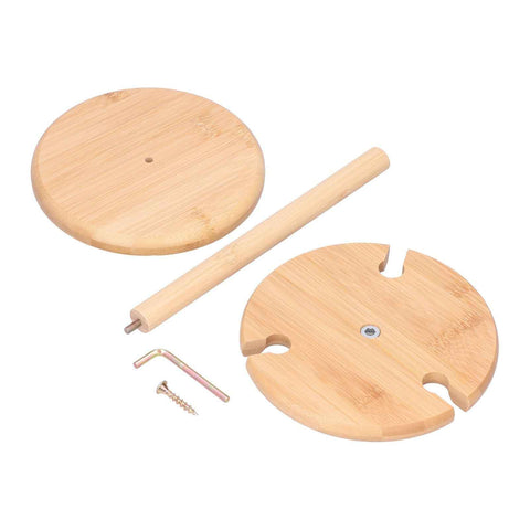 Wine Glass Cup Holder Bamboo Wood Goblet Wine Glass Hanging Drain Rack Living Room Dining Room In Australia - Darrahopens