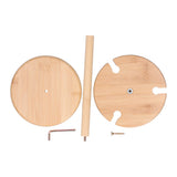Wine Glass Cup Holder Bamboo Wood Goblet Wine Glass Hanging Drain Rack Living Room Dining Room