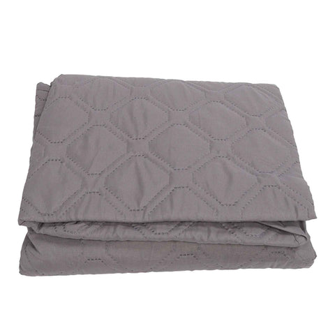 Mattress Cover Waterproof Dustproof Skin Friendly Cotton Insert Design Bed Fitted Sheet Protector for Children Elderly People Bedding Products Gray 135x190cm / 53.1x74.8in 45cm / 17.7in In Australia - Darrahopens