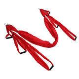 Aerial Yoga Swing Set Polyester Cotton Adjustable Improve Flexibility Yoga Hammock for Physical Exercise Red In Australia - Darrahopens