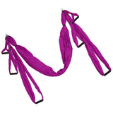 Aerial Yoga Swing Set Polyester Cotton Adjustable Improve Flexibility Yoga Hammock for Physical Exercise Purple In Australia - Darrahopens