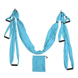 Aerial Yoga Swing Set Polyester Cotton Adjustable Improve Flexibility Yoga Hammock for Physical Exercise Lake Blue In Australia - Darrahopens
