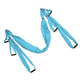 Aerial Yoga Swing Set Polyester Cotton Adjustable Improve Flexibility Yoga Hammock for Physical Exercise Lake Blue In Australia - Darrahopens