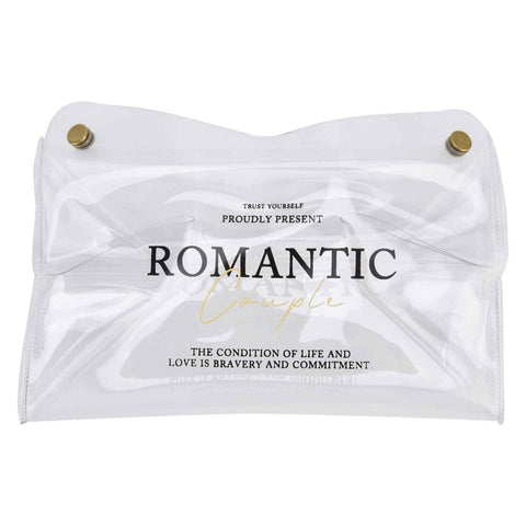 Tissue Container PVC Fashion Desktop Napkin Storage Case Box for Car Home Living RoomTransparent In Australia - Darrahopens