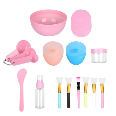 Face Mask Tool Kit Facial Treatment Set Mask Mixing Bowl Spatula Spray Bottle Face Brush In Australia - Darrahopens