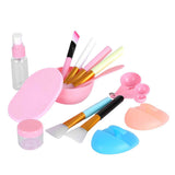 Face Mask Tool Kit Facial Treatment Set Mask Mixing Bowl Spatula Spray Bottle Face Brush In Australia - Darrahopens