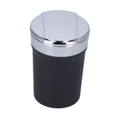 Car Ashtray ABS Portable Cylinder Shape Ash Tray with Blue LED Light for Travel Office In Australia - Darrahopens