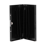 Credit Card Holder Protector Stainless Steel Credit Card Wallet Business Card Case for Men and WomenBlack In Australia - Darrahopens