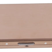 Credit Card Holder Protector Stainless Steel Credit Card Wallet Business Card Case for Men and WomenRose Gold