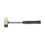 Mini Hamme Double Sided Rubber Nylon Hammer Hand Tool with Non Slip Handle for Household Jewelry Craft