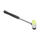 Mini Hamme Double Sided Rubber Nylon Hammer Hand Tool with Non Slip Handle for Household Jewelry Craft