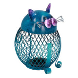 Coin Box Cat Animal Decoration Wrought Iron Handmade Money Saving Box Birthday Gift In Australia - Darrahopens