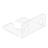 Bathtub Wine Glass Holder with Suction Cups Transparent Acrylic Portable Goblet Rack for Home Bathroom