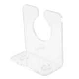 Bathtub Wine Glass Holder with Suction Cups Transparent Acrylic Portable Goblet Rack for Home Bathroom In Australia - Darrahopens