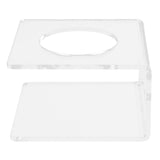 WallMounted Sword Rack Vertical Type Acrylic Display Stand Holder for Home Living Room Transparent