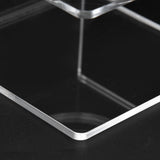 WallMounted Sword Rack Vertical Type Acrylic Display Stand Holder for Home Living Room Transparent