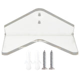 Skateboard Display Rack Stand Transparent Acrylic Wall Mount Hanger Holder for Home Office Use