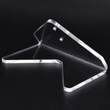 Skateboard Display Rack Stand Transparent Acrylic Wall Mount Hanger Holder for Home Office Use
