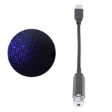 LED Roof Star Light Portable Romantic Car Sky Light USB Charging for Indoor OutdoorPurplish Blue In Australia - Darrahopens
