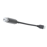 LED Roof Star Light Portable Romantic Car Sky Light USB Charging for Indoor OutdoorPurplish Blue