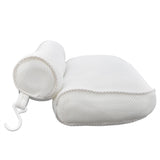 Mesh Bathroom Pillow Soft Comfortable Suction Cup Pillow Bath Tub Pillow for Shower Room