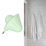 Coat Hook Resin Mushroom Shaped Durable Waterproof Wall Mounted Hat Hook for Home Clothing Store