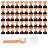 151PCS Tile Leveler Spacer Floor Tile Leveling System Reusable Wall Leveling System with Wrench In Australia - Darrahopens
