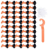 151PCS Tile Leveler Spacer Floor Tile Leveling System Reusable Wall Leveling System with Wrench In Australia - Darrahopens