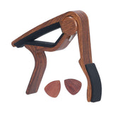 Guitar Capo Small Portable Noiseless Silicone Pad Spring Loaded Capo for Acoustic Guitar In Australia - Darrahopens