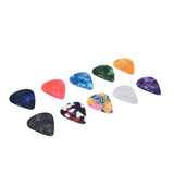 10Pcs Guitar Picks Boost Bass Portable Colorful Retro Cosmic Star Sky Pattern Guitar Pick for Bass Banjo Ukulele0.46mm Black Box