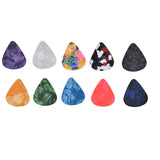 10Pcs Guitar Picks Boost Bass Portable Colorful Retro Cosmic Star Sky Pattern Guitar Pick for Bass Banjo Ukulele0.71mm Black Box