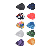 10Pcs Guitar Picks Boost Bass Portable Colorful Retro Cosmic Star Sky Pattern Guitar Pick for Bass Banjo Ukulele0.96mm Silver Box