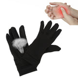 Arthritis Gloves Full Finger Copper Fiber Comfortable Soft Breathable Odorless Compression Gloves for Gaming CookingM