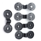 20Pcs Shading Net Clips Black Sunshade Cloth Fasteners Greenhouse Clamps Tools Accessories